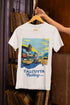 Printed T-Shirt - White - Calcutta Calling (Test)